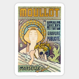 Moullot Marseille Sticker